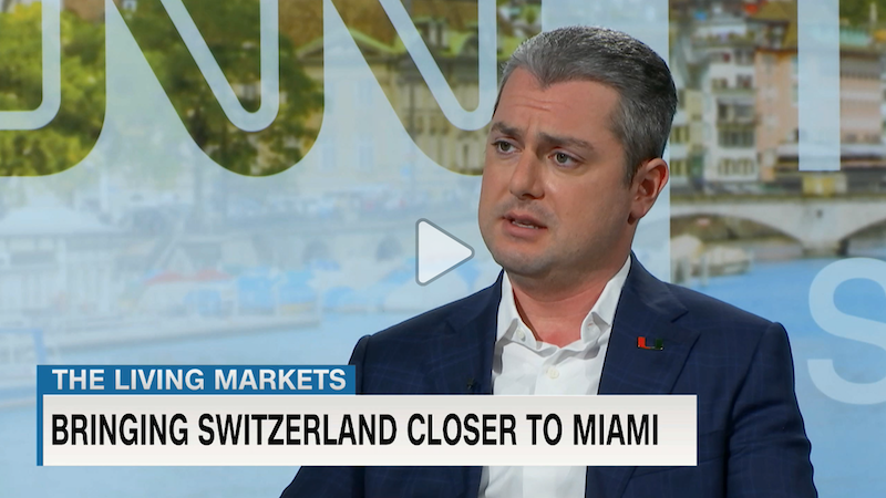 Eugene Frenkel on CNN Switzerland