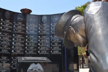 Jacksonville Police Memorial Wall